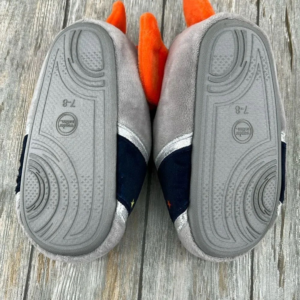 Toddler Baby Boys Comfy Cozy Slippers Shoes 2-Pack Size 7/8